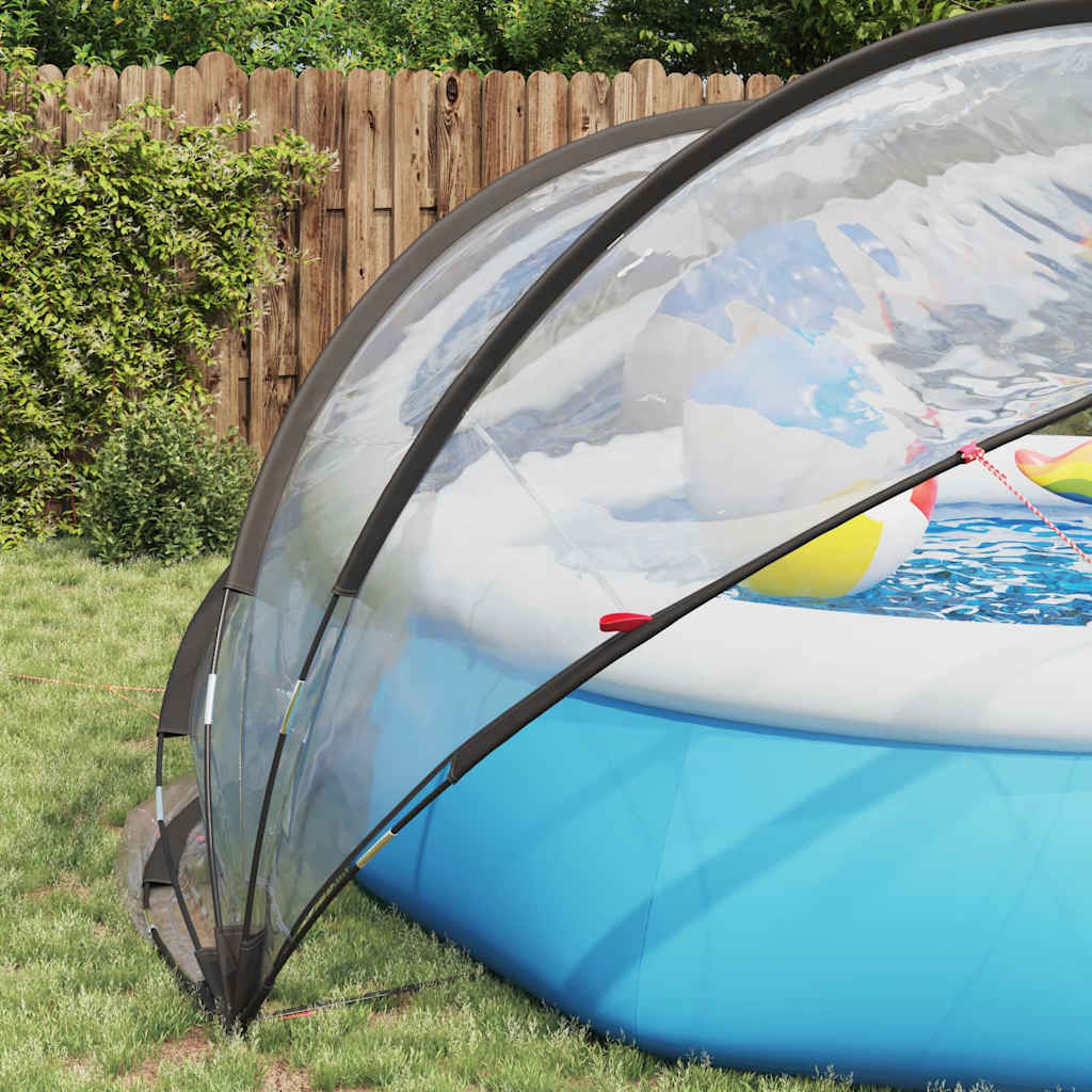 Dome Piscina Trasparente 405 x 405 x 192 cm PVC