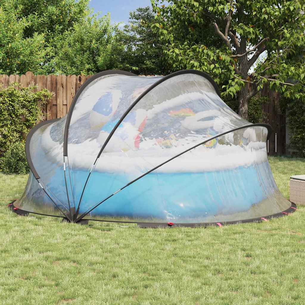 Dome Piscina Trasparente 405 x 405 x 192 cm PVC