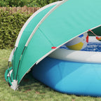 Dome Pieghevole per Piscina 430 x 430 x 210 cm Verde Mare