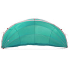 Dome Pieghevole per Piscina 430 x 430 x 210 cm Verde Mare