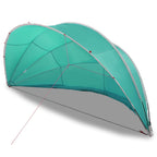 Dome Pieghevole per Piscina 430 x 430 x 210 cm Verde Mare