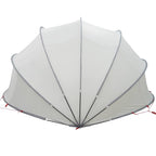 Dome Pieghevole per Piscina Grigio e Arancione 430 x 430 x 210 cm