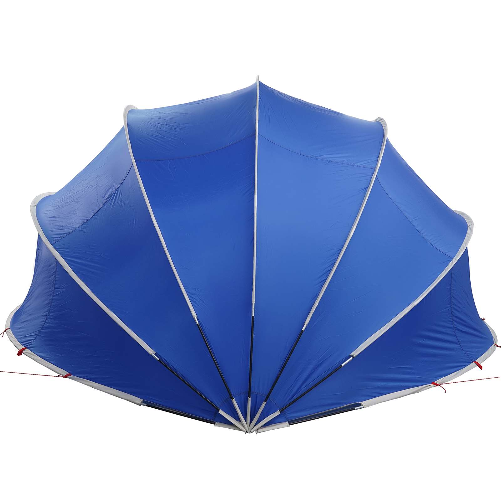 Dome Pieghevole per Piscina 472 x 460 x 229 cm Blu Azzurro