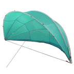 Dome Pieghevole per Piscina 472 x 460 x 229 cm Verde Mare