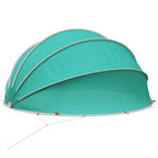 Dome Pieghevole per Piscina 472 x 460 x 229 cm Verde Mare