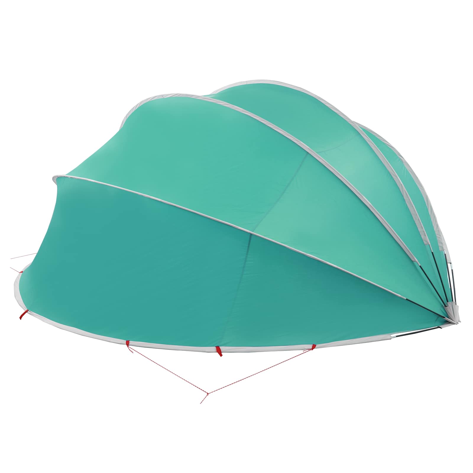 Dome Pieghevole per Piscina 472 x 460 x 229 cm Verde Mare