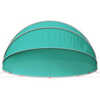 Dome Pieghevole per Piscina 472 x 460 x 229 cm Verde Mare