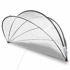 Dome Piscina Trasparente 472 x 460 x 229 cm PVC Pieghevole