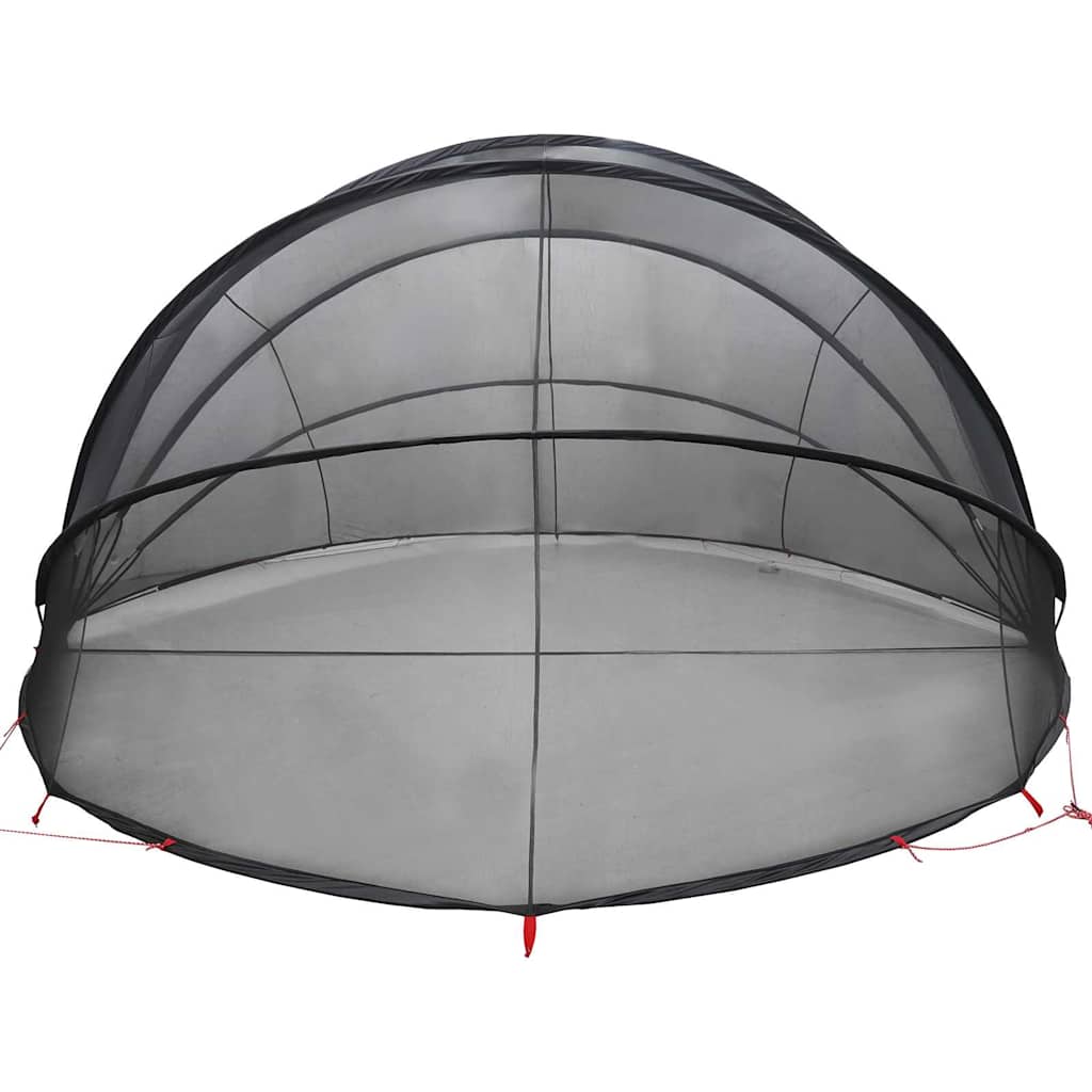 Dome Piscina Pieghevole Nero 472 x 460 x 229 cm