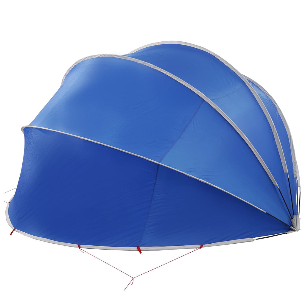 Dome Pieghevole per Piscina 500 x 500 x 236 cm Blu Azzurro