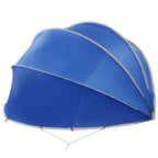 Dome Pieghevole per Piscina 500 x 500 x 236 cm Blu Azzurro