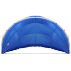 Dome Pieghevole per Piscina 500 x 500 x 236 cm Blu Azzurro