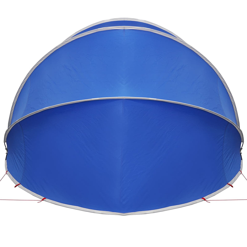 Dome Pieghevole per Piscina 500 x 500 x 236 cm Blu Azzurro