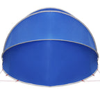 Dome Pieghevole per Piscina 500 x 500 x 236 cm Blu Azzurro