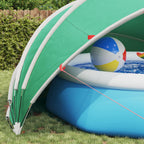 Dome Pieghevole per Piscina 500 x 500 x 236 cm Verde Mare