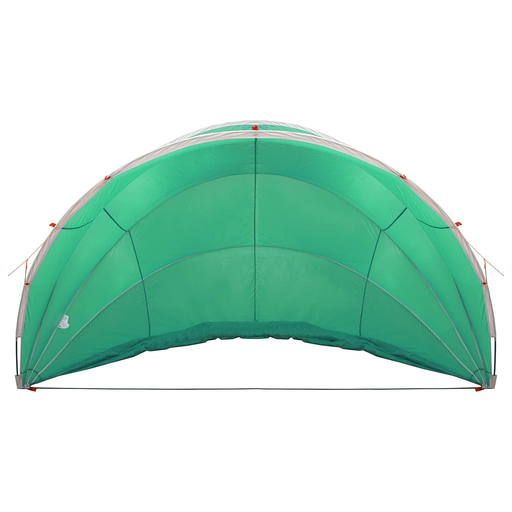 Dome Pieghevole per Piscina 500 x 500 x 236 cm Verde Mare