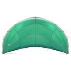 Dome Pieghevole per Piscina 500 x 500 x 236 cm Verde Mare