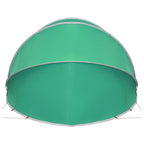 Dome Pieghevole per Piscina 500 x 500 x 236 cm Verde Mare