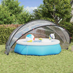 Dome Piscina Trasparente 500 x 500 x 236 cm PVC