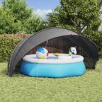 Dome per Piscina Nero 500 x 500 x 236 cm