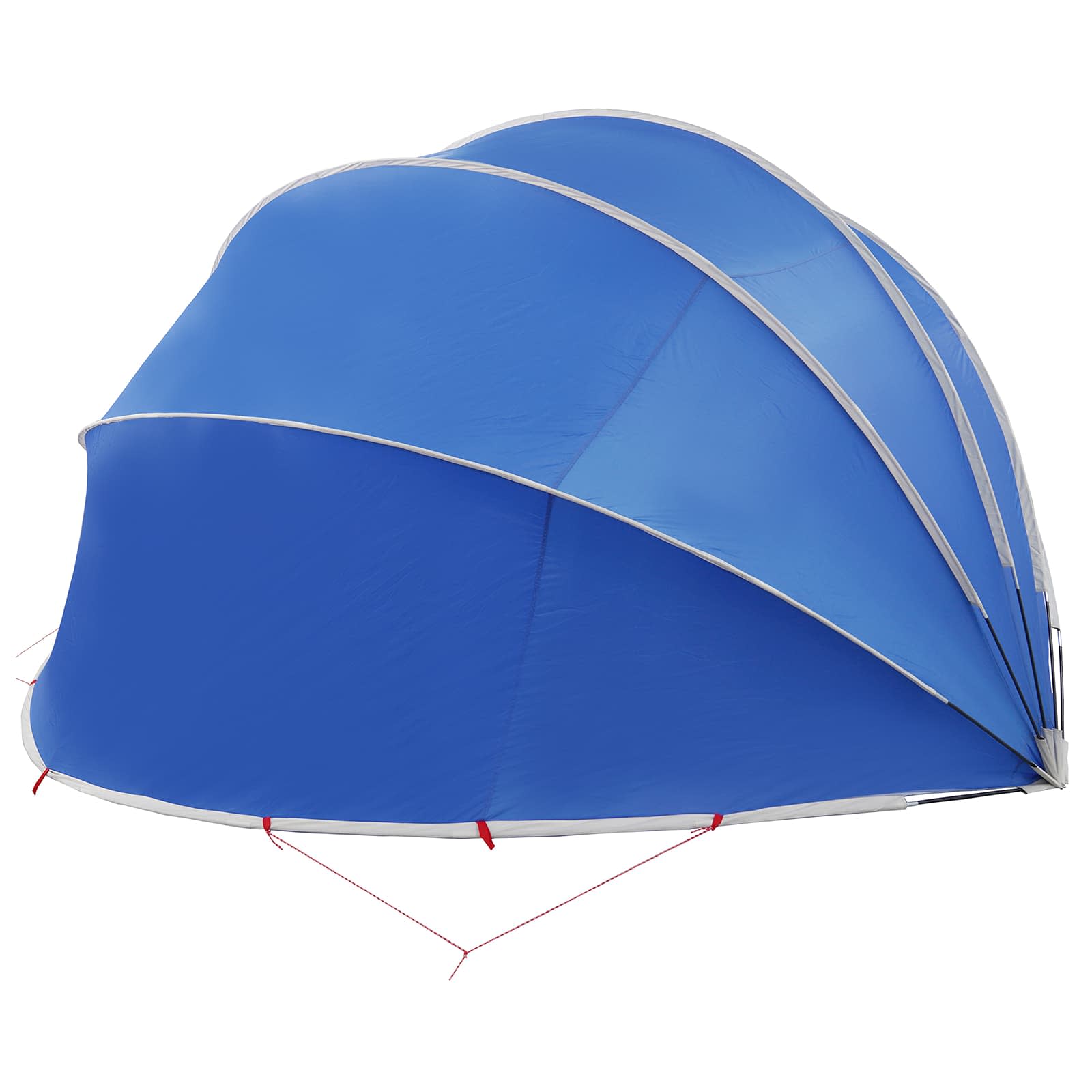 Dome Pieghevole per Piscina 546 x 516 x 250 cm Blu Azzurro