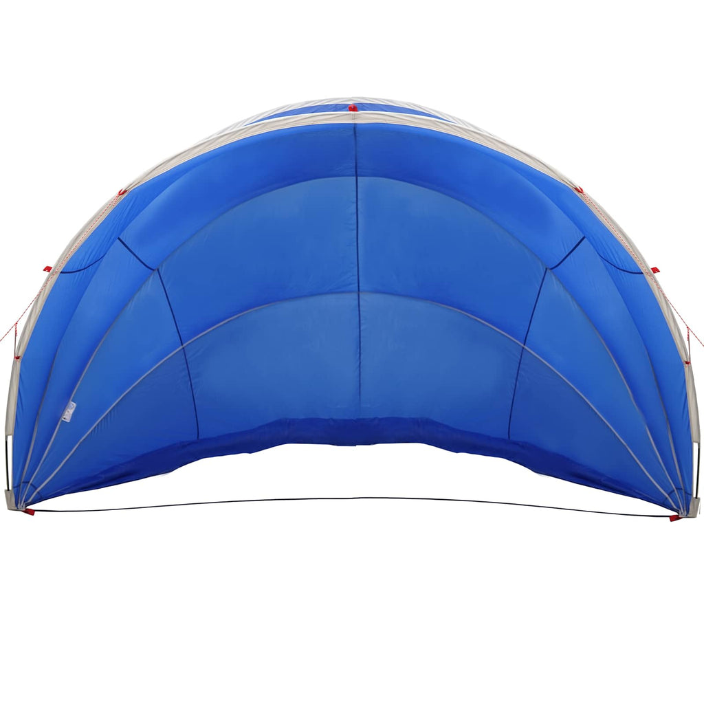 Dome Pieghevole per Piscina 546 x 516 x 250 cm Blu Azzurro