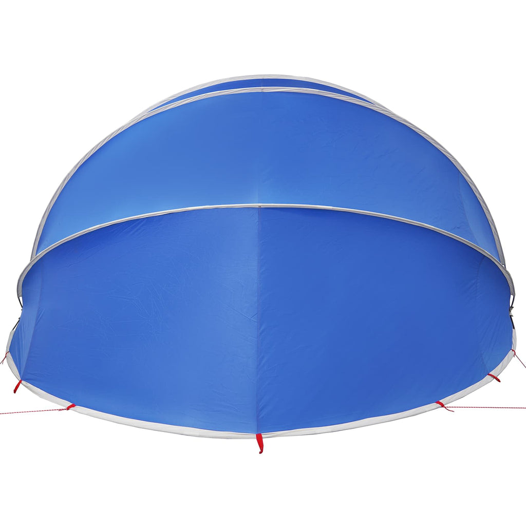 Dome Pieghevole per Piscina 546 x 516 x 250 cm Blu Azzurro
