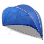 Dome Pieghevole per Piscina 546 x 516 x 250 cm Blu Azzurro