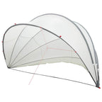 Dome Pieghevole per Piscina Grigio e Arancione 546 x 516 x 250 cm