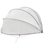 Dome Pieghevole per Piscina Grigio e Arancione 546 x 516 x 250 cm