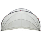 Dome Pieghevole per Piscina Grigio e Arancione 546 x 516 x 250 cm