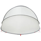 Dome Pieghevole per Piscina Grigio e Arancione 546 x 516 x 250 cm