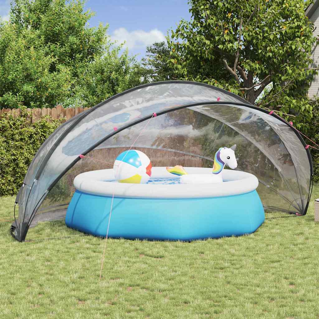 Dome Piscina Trasparente 546 x 516 x 250 cm PVC