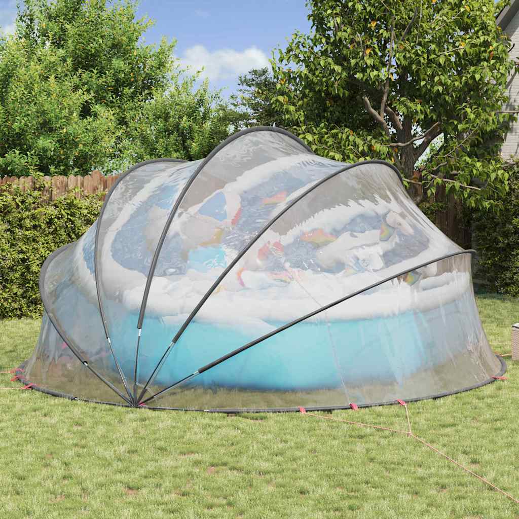 Dome Piscina Trasparente 546 x 516 x 250 cm PVC