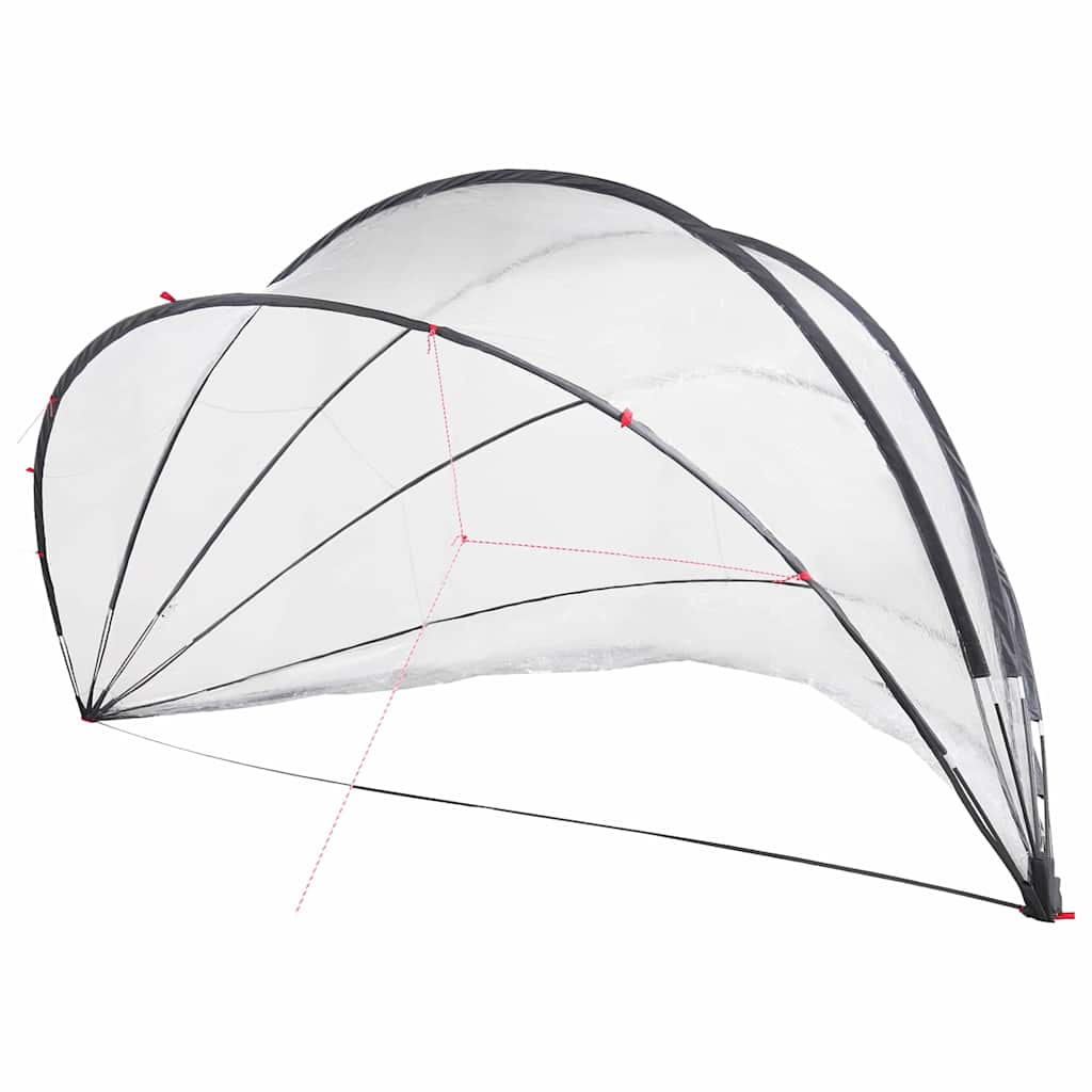 Dome Piscina Trasparente 546 x 516 x 250 cm PVC