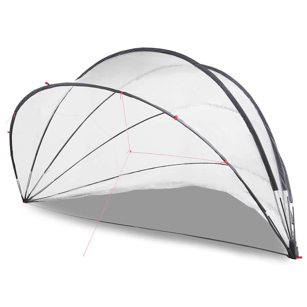 Dome Piscina Trasparente 546 x 516 x 250 cm PVC