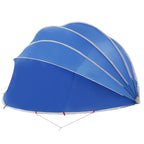 Dome Pieghevole per Piscina 592 x 590 x 275 cm Blu Azzurro