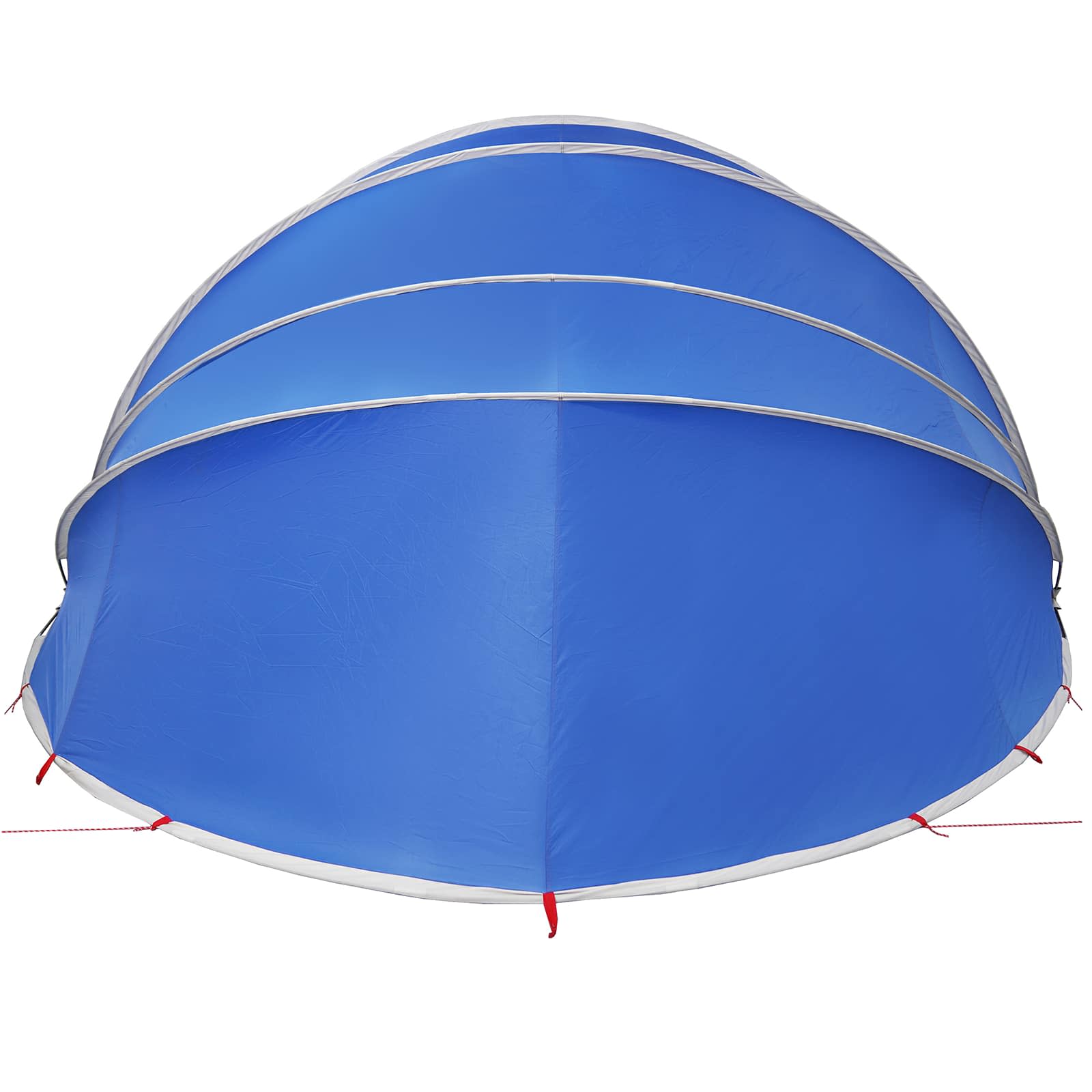 Dome Pieghevole per Piscina 592 x 590 x 275 cm Blu Azzurro