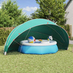 Dome Pieghevole per Piscina 592 x 590 x 275 cm Verde Mare