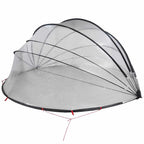 Dome Piscina Trasparente 592 x 590 x 275 cm PVC Pieghevole