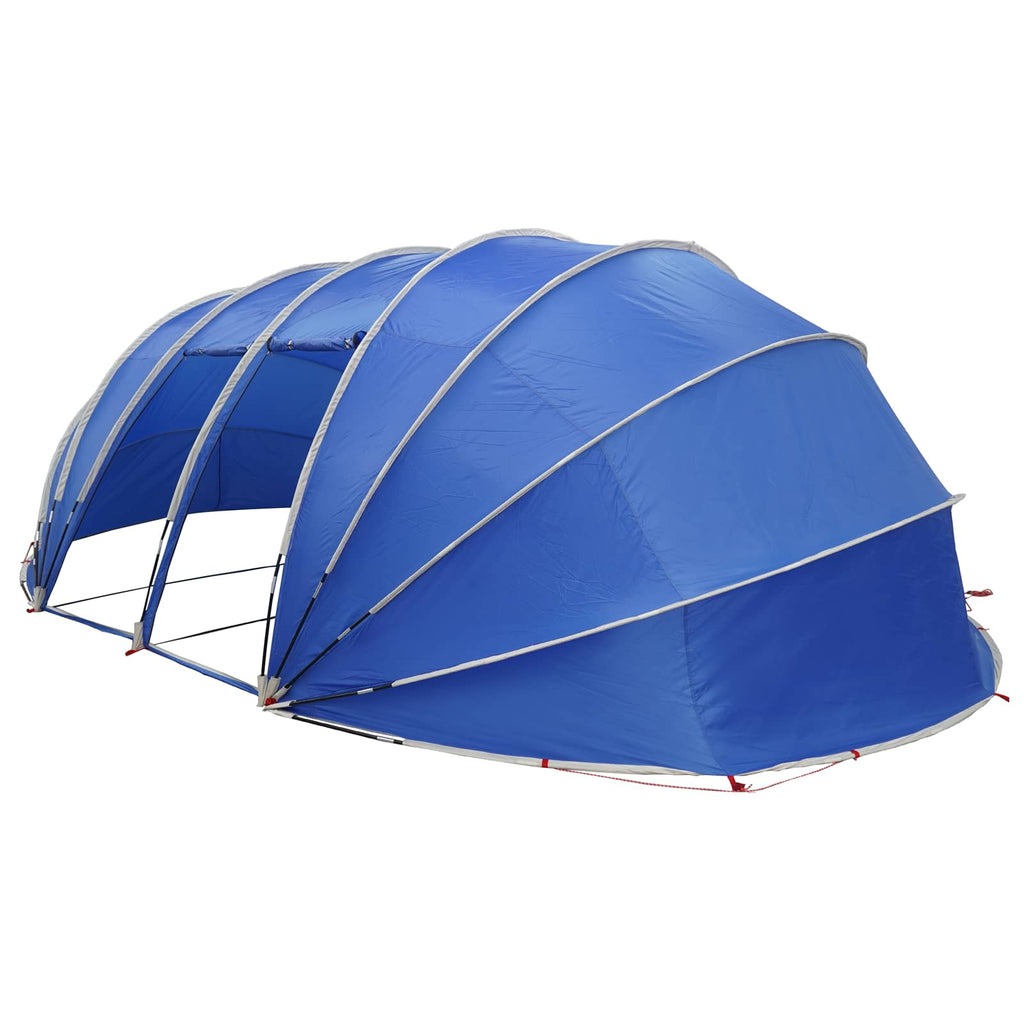 Tenda da piscina a cupola 538 x 440 x 204 cm Blu Azzurro
