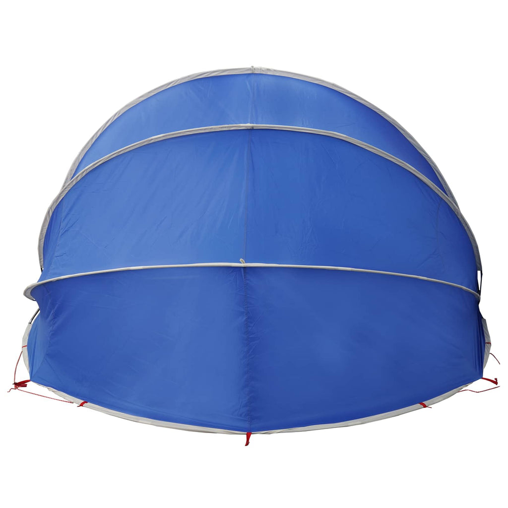 Tenda da piscina a cupola 538 x 440 x 204 cm Blu Azzurro