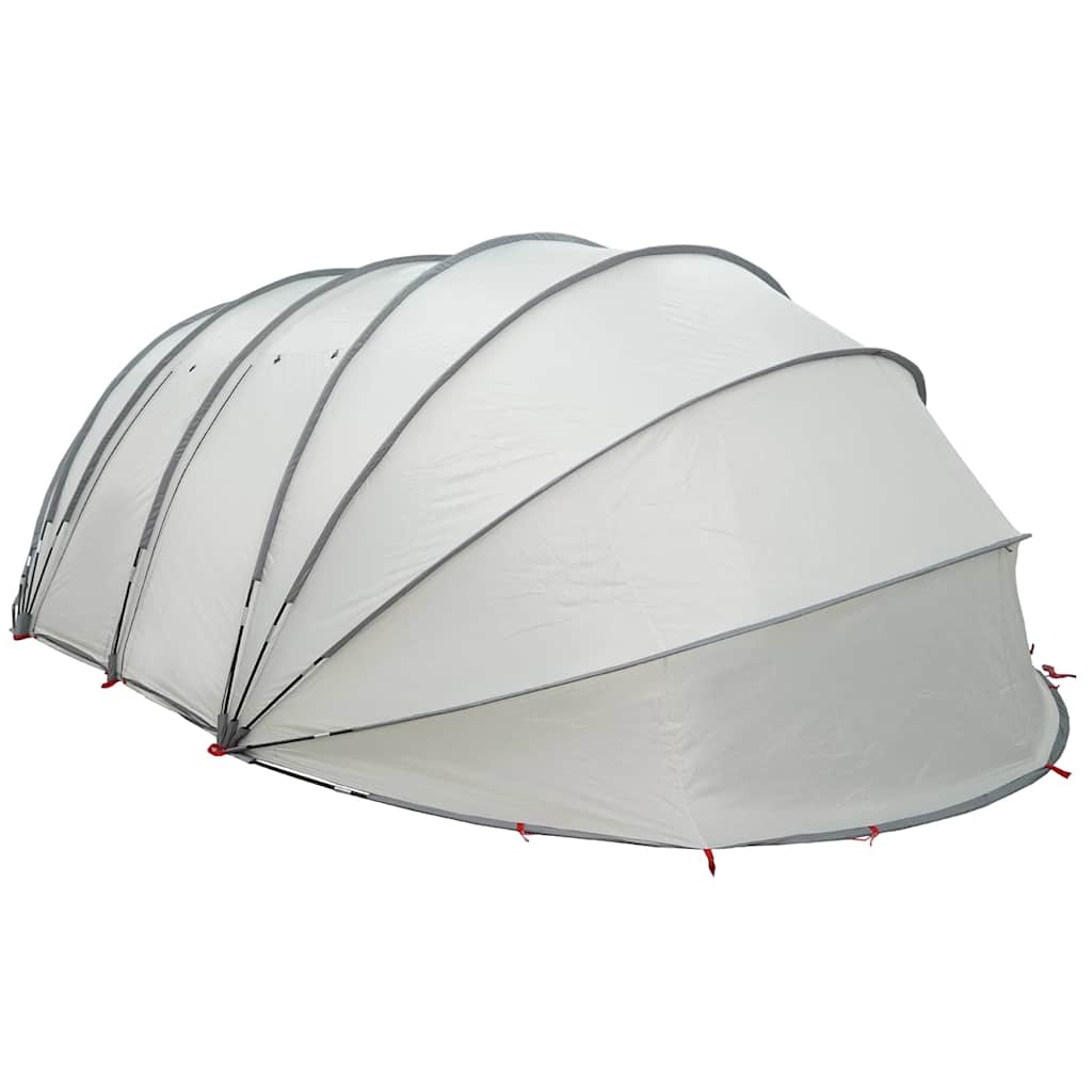 Tenda da piscina a cupola grigio 538 x 440 x 204 cm