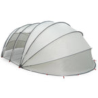 Tenda da piscina a cupola grigio 640 x 432 x 205 cm
