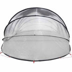 Tenda da piscina a cupola trasparente 640 x 432 x 205 cm PVC