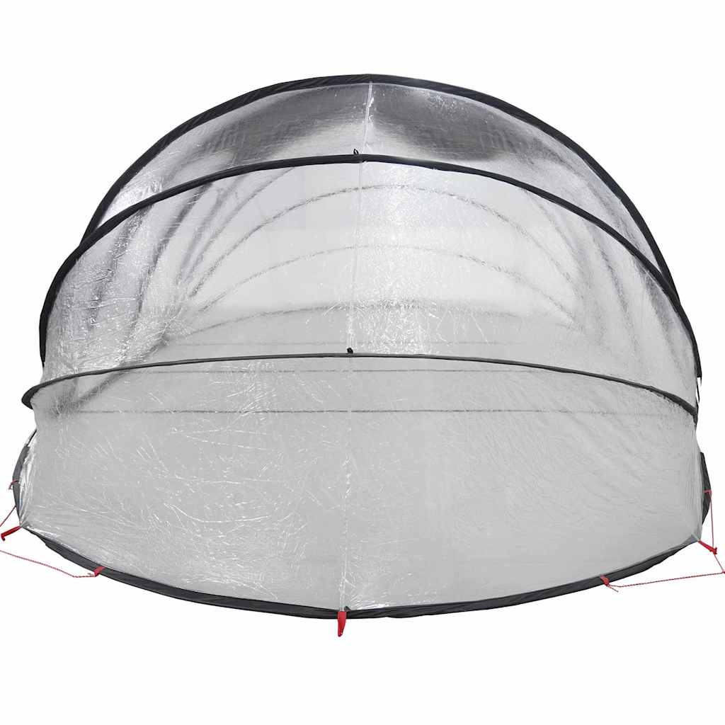 Tenda da piscina a cupola trasparente 640 x 432 x 205 cm PVC
