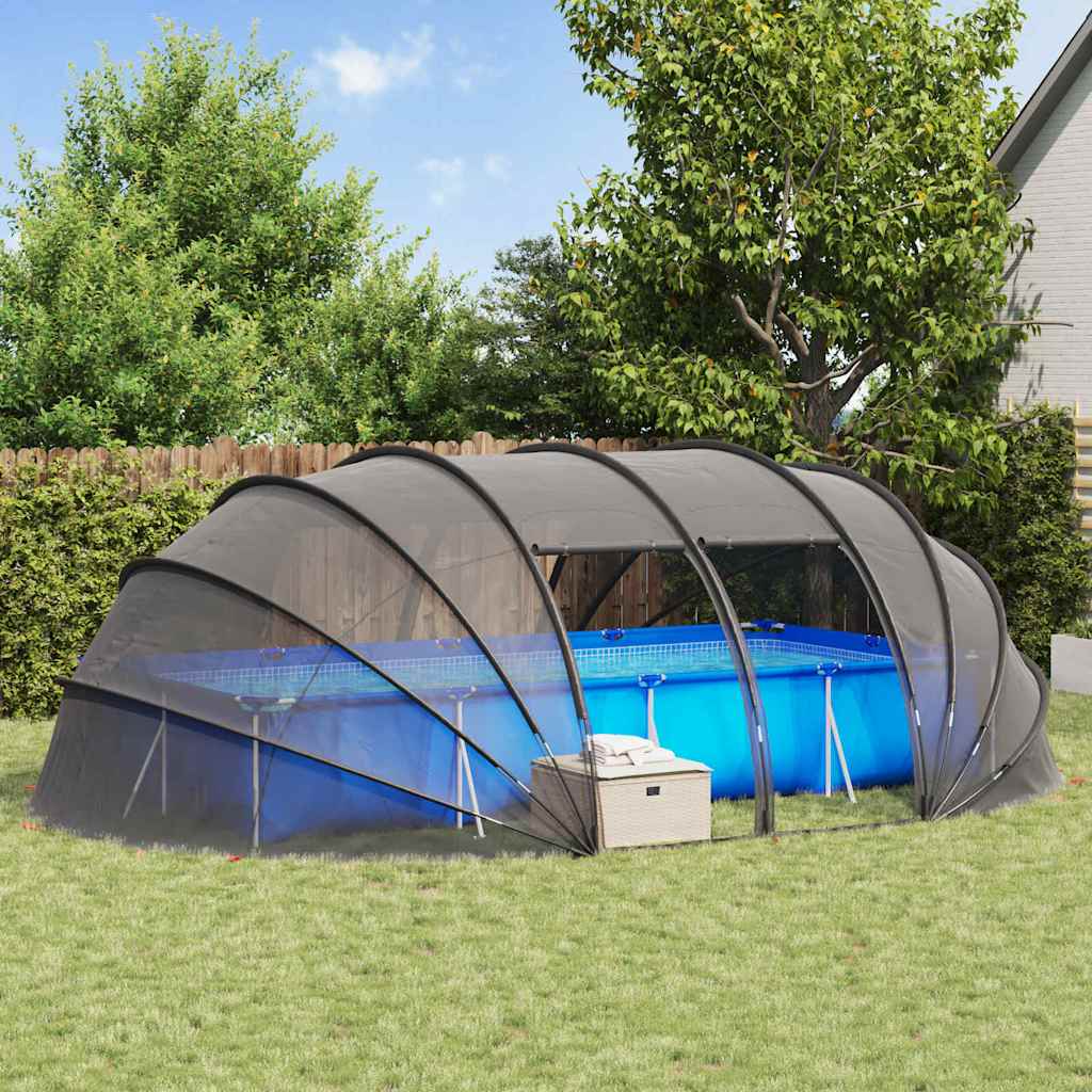Tenda da piscina a cupola trasparente 640 x 432 x 205 cm