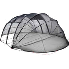 Tenda da piscina a cupola trasparente 640 x 432 x 205 cm