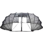 Tenda da piscina a cupola trasparente 640 x 432 x 205 cm