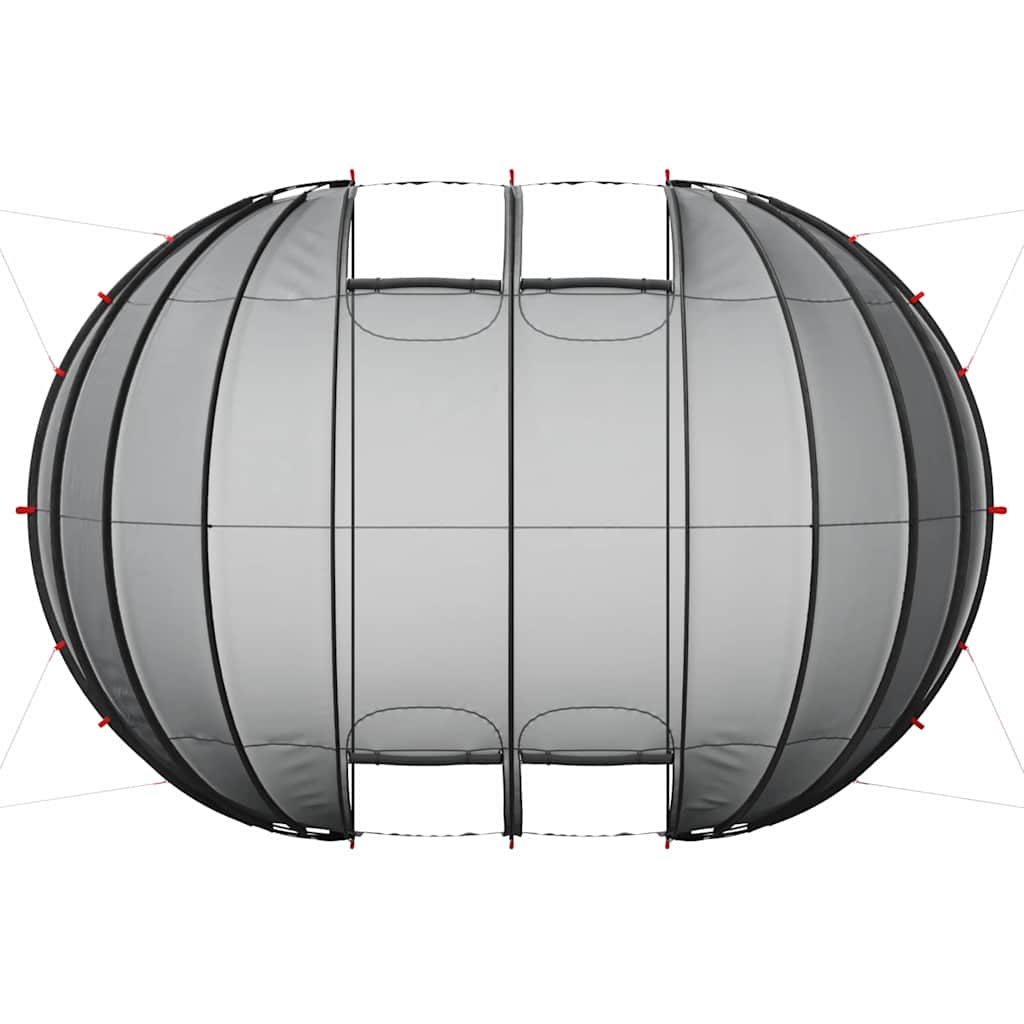 Tenda da piscina a cupola trasparente 640 x 432 x 205 cm